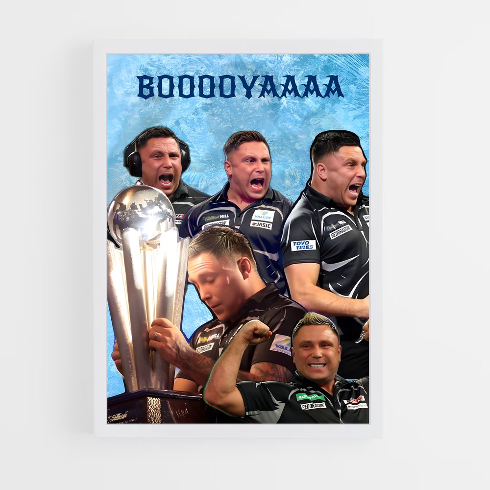 Poster All Blacks Triumph – affiche Fléchettes (vue 3)